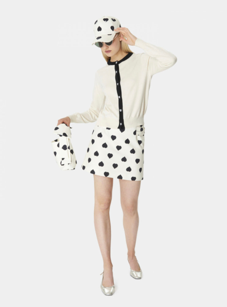 TAJ- TTGIM02TT657 TARA JARMON GAELLE BEIGE&BLACK TOP