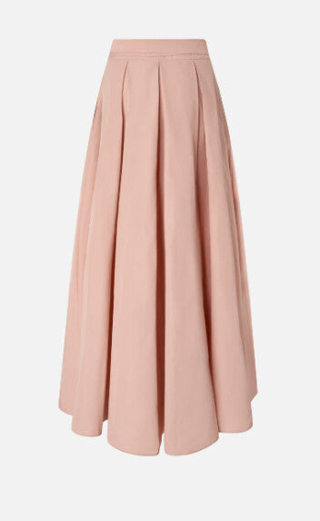 PKO-106253 RAPONZOLO ROSE TAFFETA SKIRT