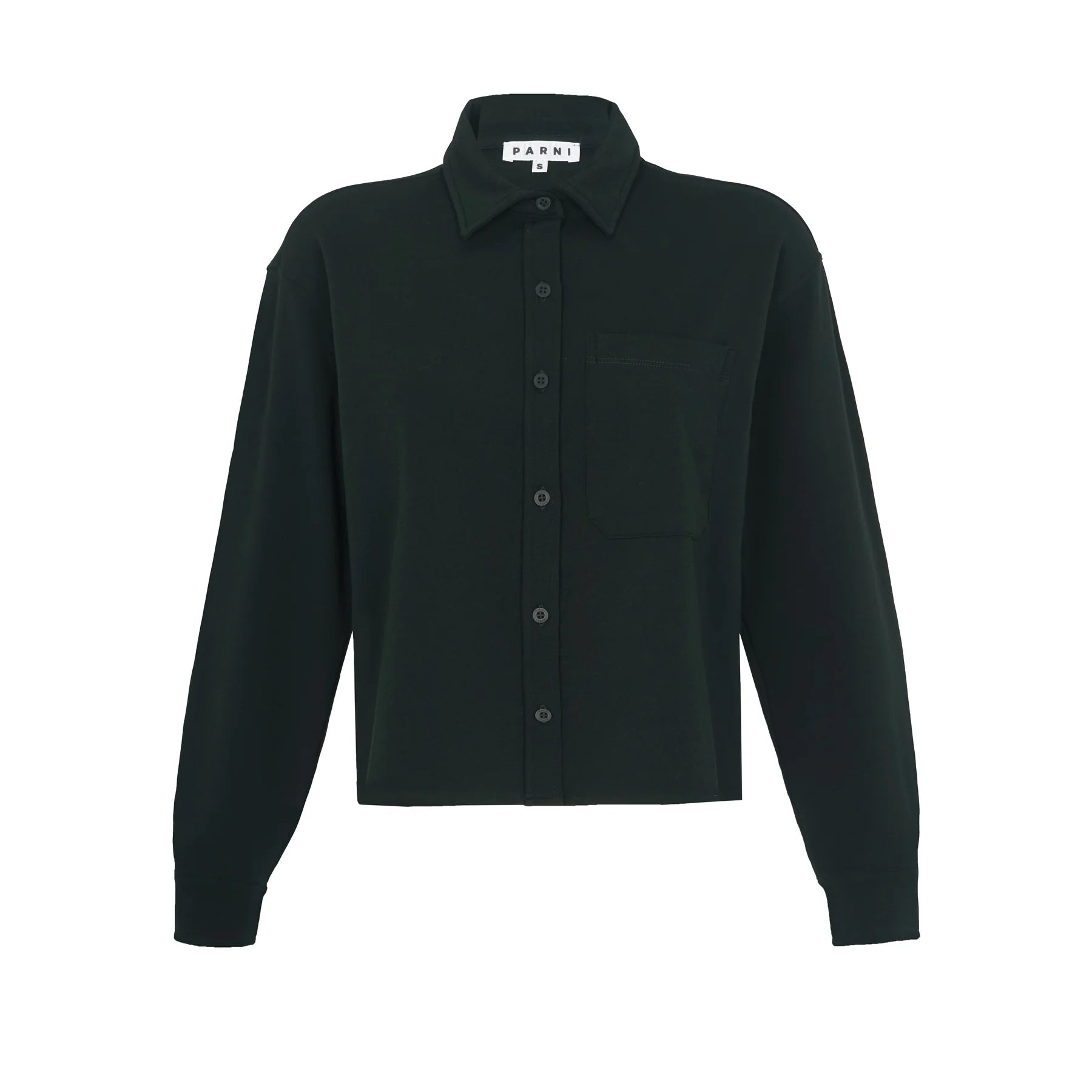 PAR-T406 GREEN CARGO SHIRT TOP