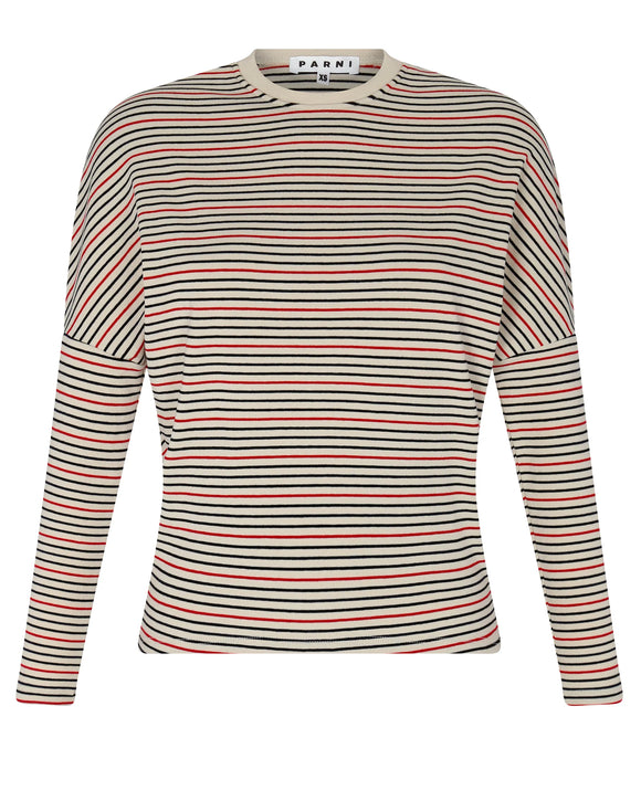 PAR-T421 MULTI COLOUR DOLMAN T-SHIRT
