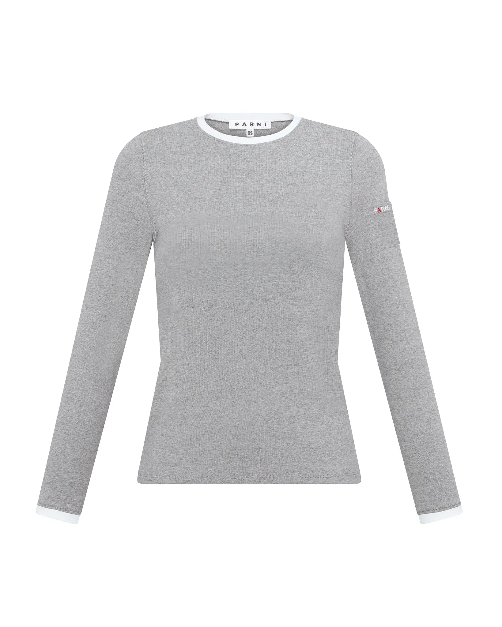 PAR-T511 GREY POCKET T-SHIRT