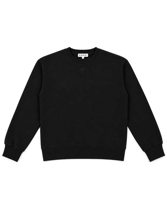 PAR-T571 BLACK CLASSIC P SWEATSHIRT
