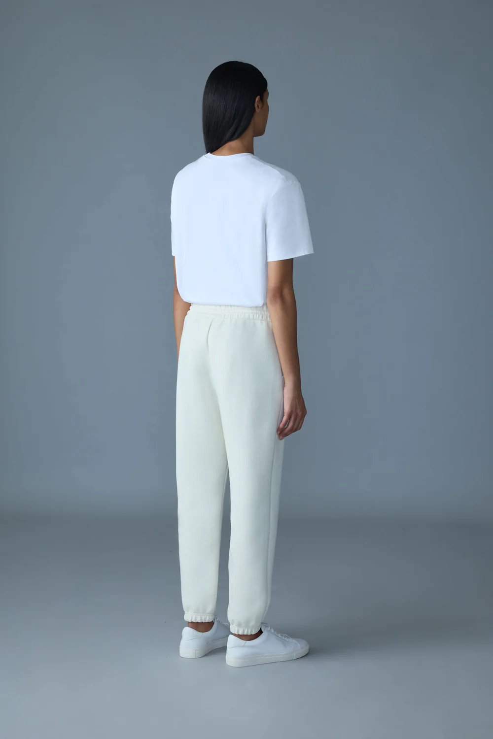 MKG-TEE-WNV TAUPE&WHITE T-SHIRT