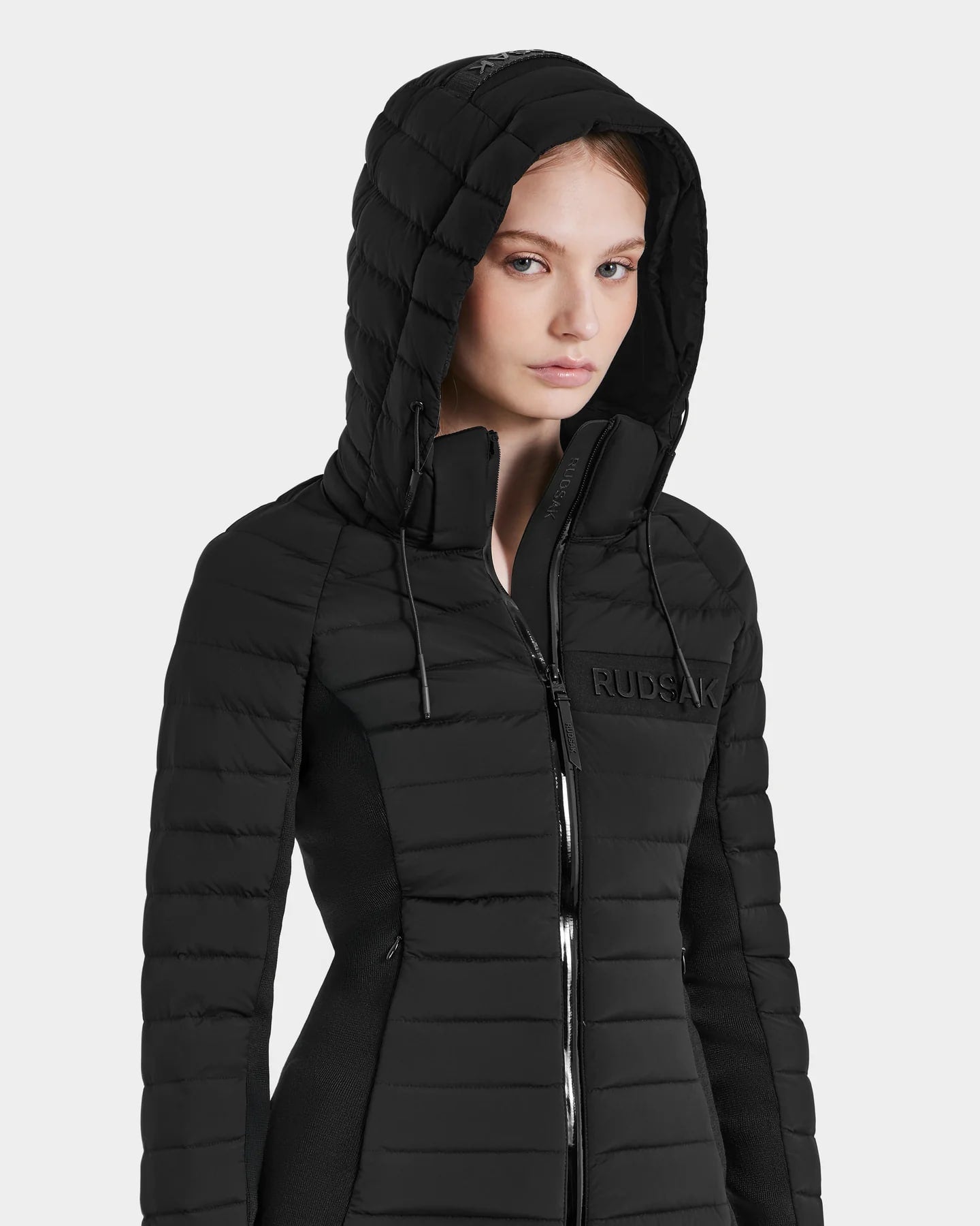 RUD-8123022 ALANA BLACK MATTE JACKET