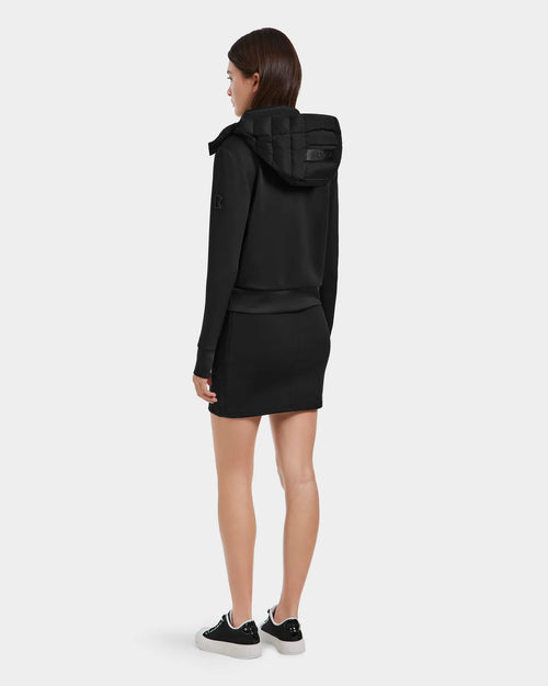 RUD-8124028 CASSA BLACK HOODED JACKET