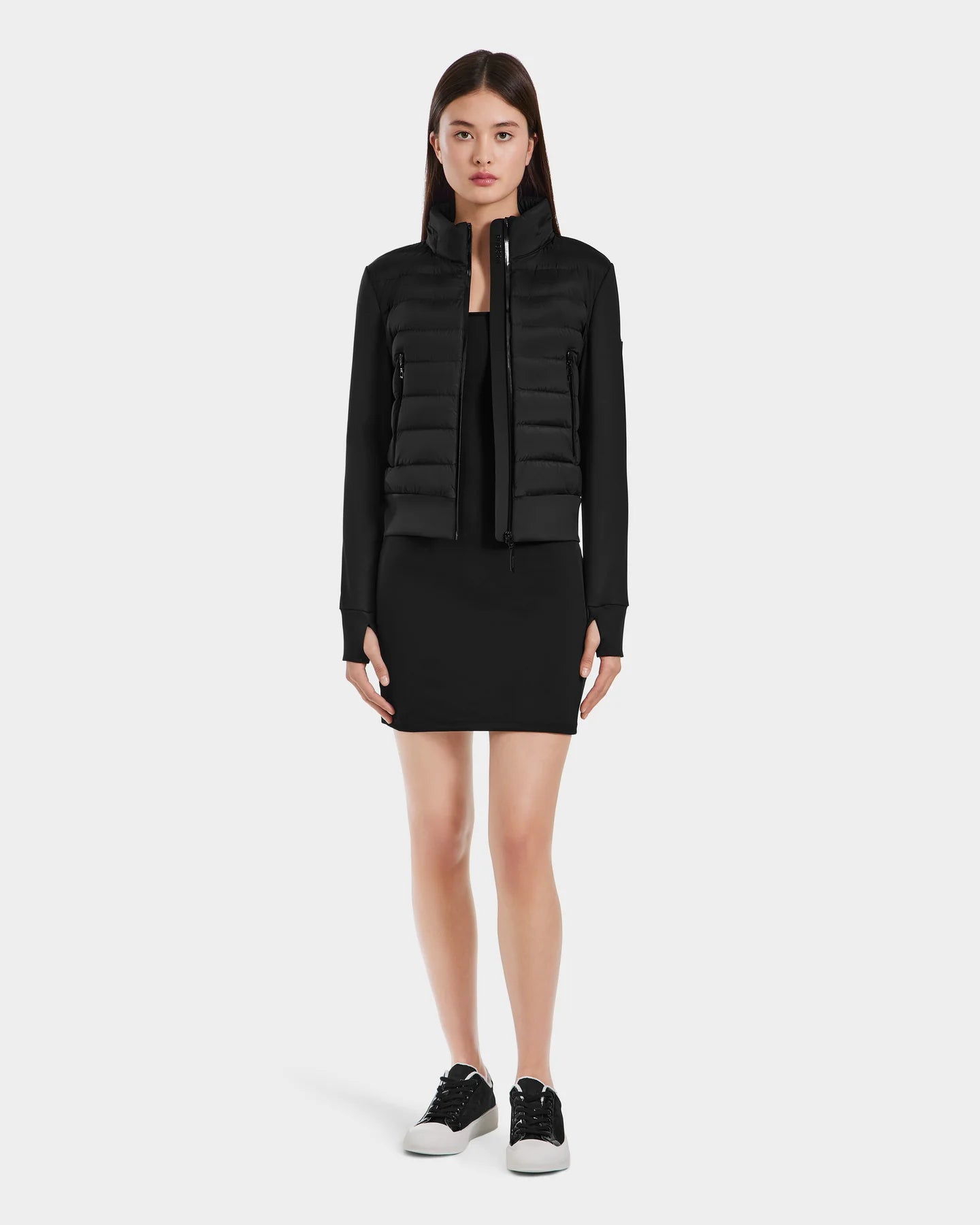 RUD-8124028 CASSA BLACK HOODED JACKET