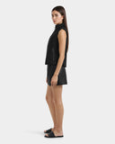 RUDSAK-8125014 GABRIELA BLACK FITTED VEST
