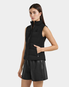RUDSAK-8125014 GABRIELA BLACK FITTED VEST