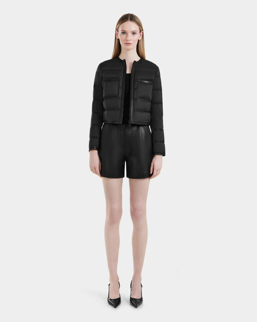 RUDSAK-8125033 MARKLE BLK QUILTED PUFFER JACKET