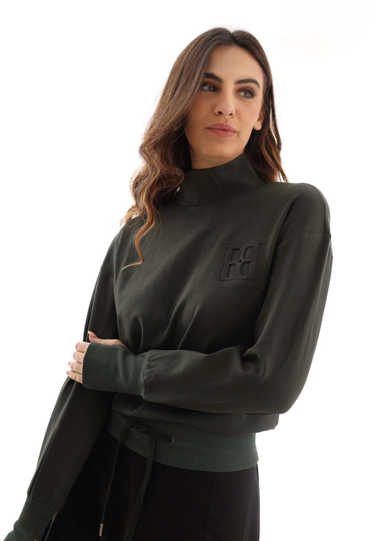 KTL-TW25,342 BOTTLE GREEN BOWTIE TOP