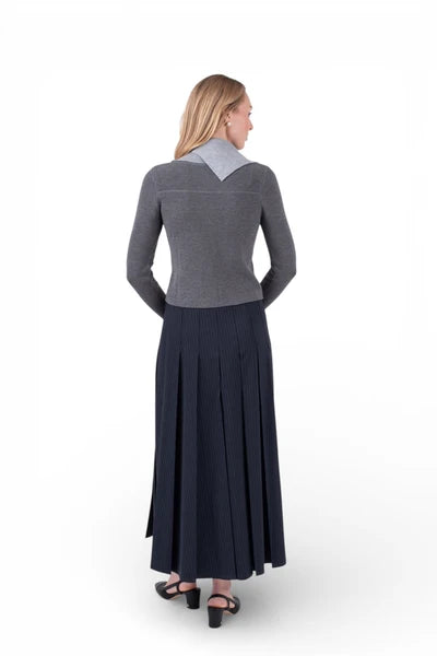 MUN-MNA7072 GREY&LIGHT GREY SABINE TURTLENECK