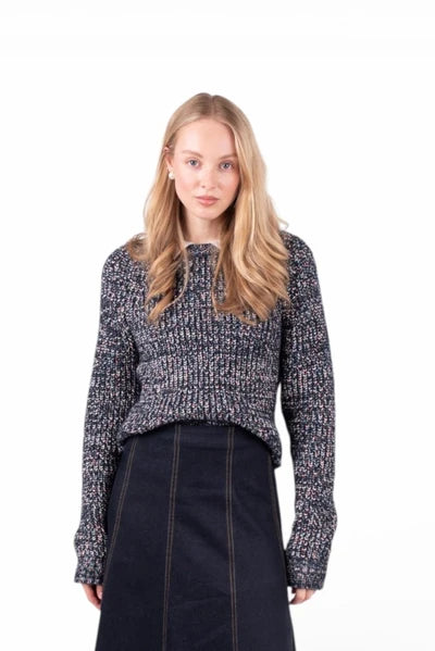 MUN-MNA7101 NAVY CELESTE TOP