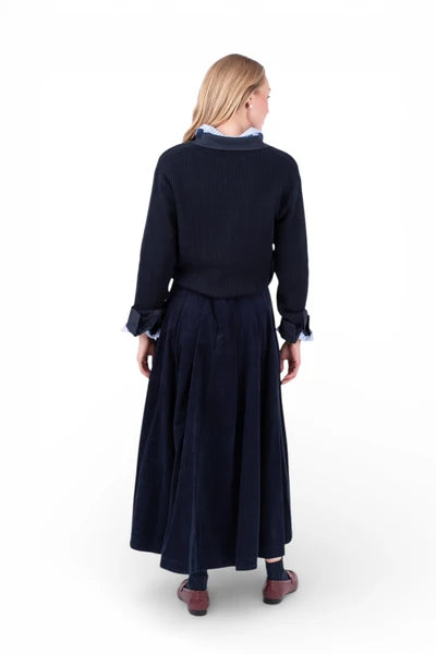 MUN-MNA7117 NAVY EIRA POCKET TOP