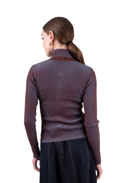 NUE-NUA7120 WINE SOLANA CARDIGAN