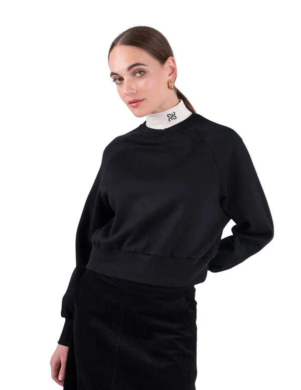 NUE-NUA7136 BLACK SELA SWEATSHIRT