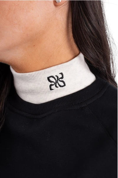 NUE-NUA7136 BLACK SELA SWEATSHIRT
