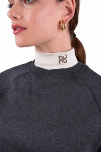 NUE-NUA7136 GUNMETAL SELA SWEATSHIRT
