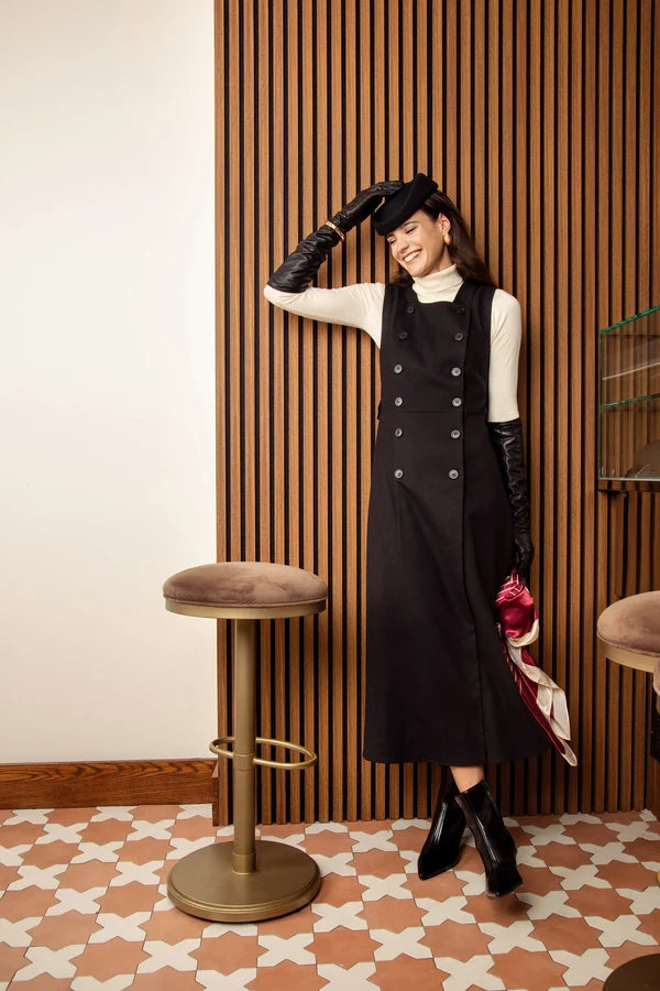 MUN-MNA7030 BLACK DANIELLE DRESS