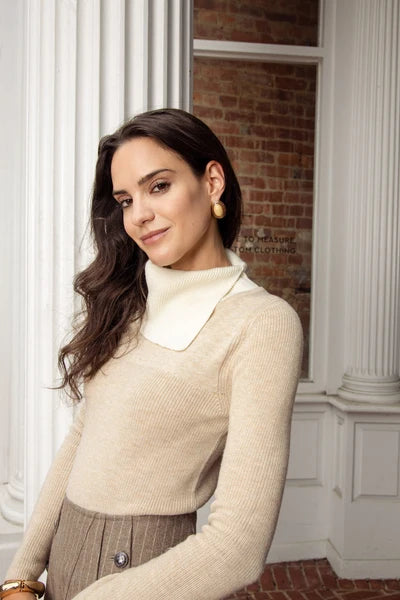MUN-MNA7072 OAT SABINE TURTLENECK