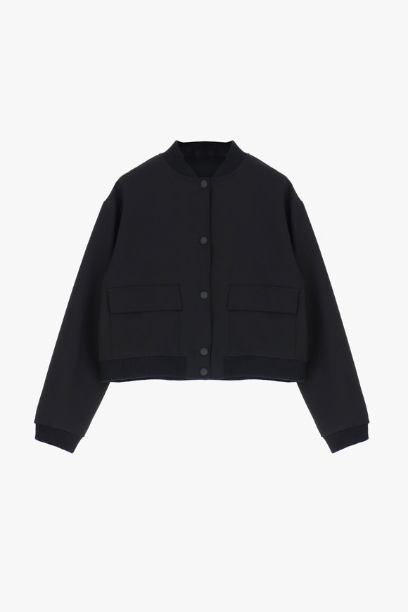 VHE2HGC BLACK BUTTON-DOWN JACKET