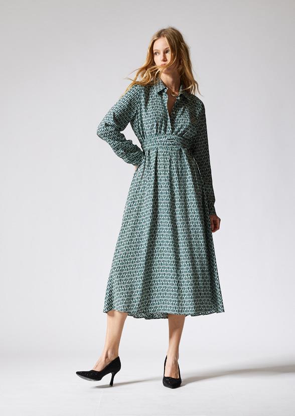 EBM-242522610 VIESTE D.GREEN DRESS
