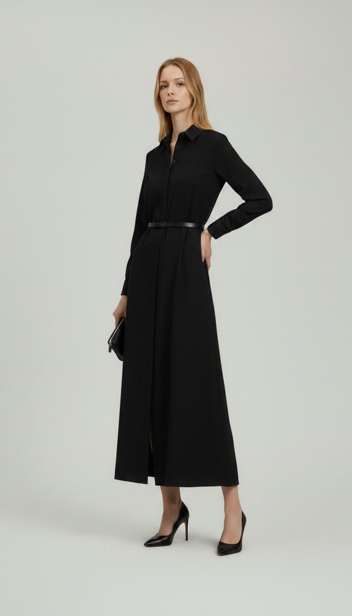 MAX-2616224 MSTLECITO BLACK BELT DRESS