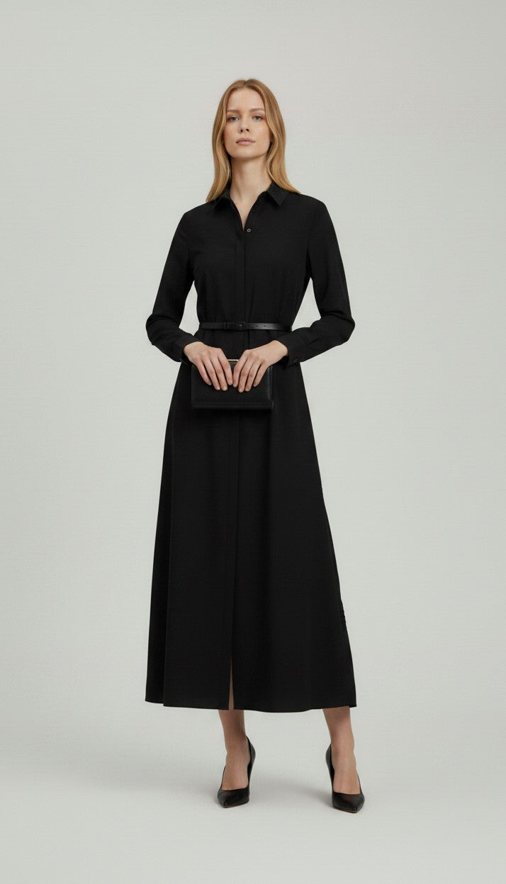 MAX-2616224 MSTLECITO BLACK BELT DRESS