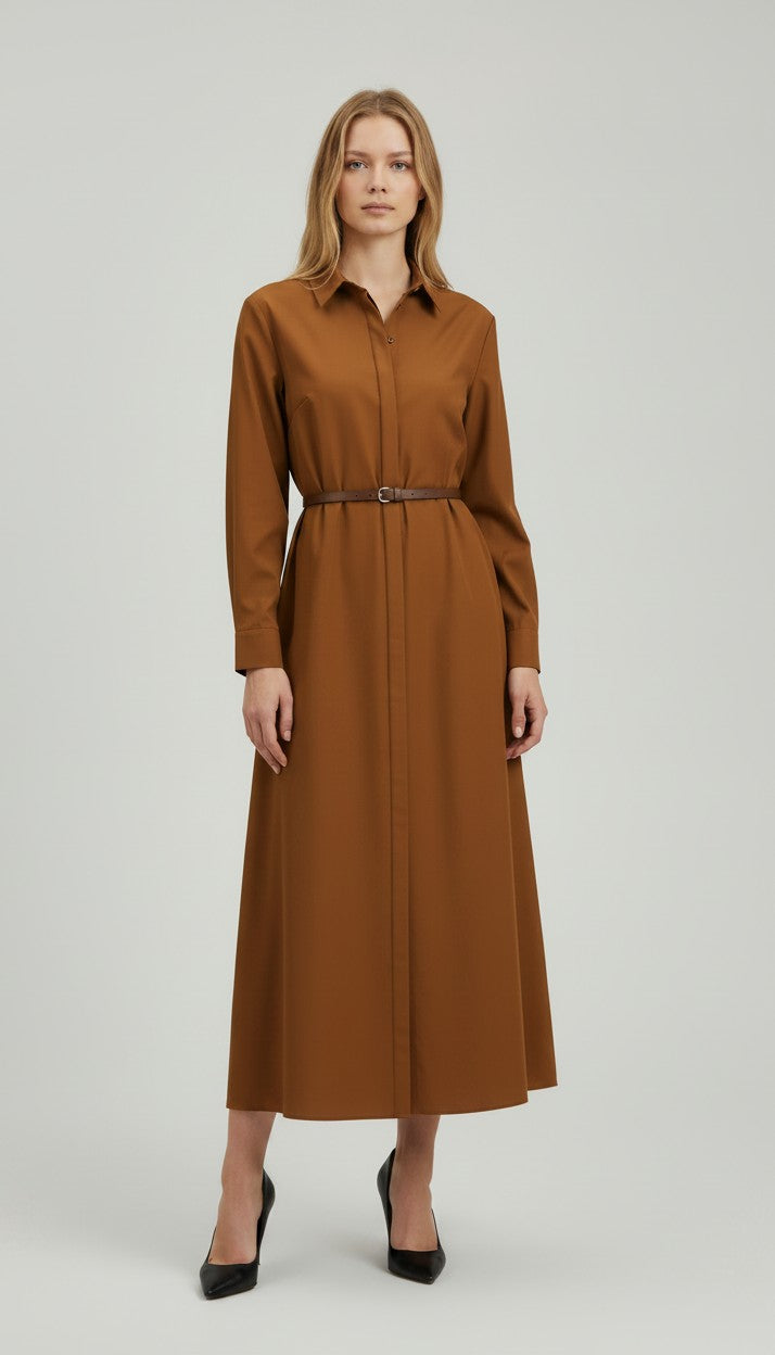 MAX-261622104 MSTLECITO CLAY BELT DRESS