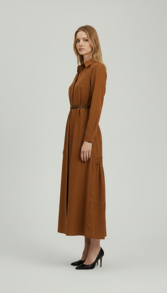 MAX-261622104 MSTLECITO CLAY BELT DRESS