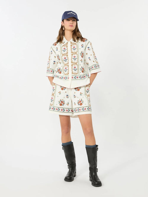 WKD-26250601 WKDFARSA MULTI BRODERIE JACKET