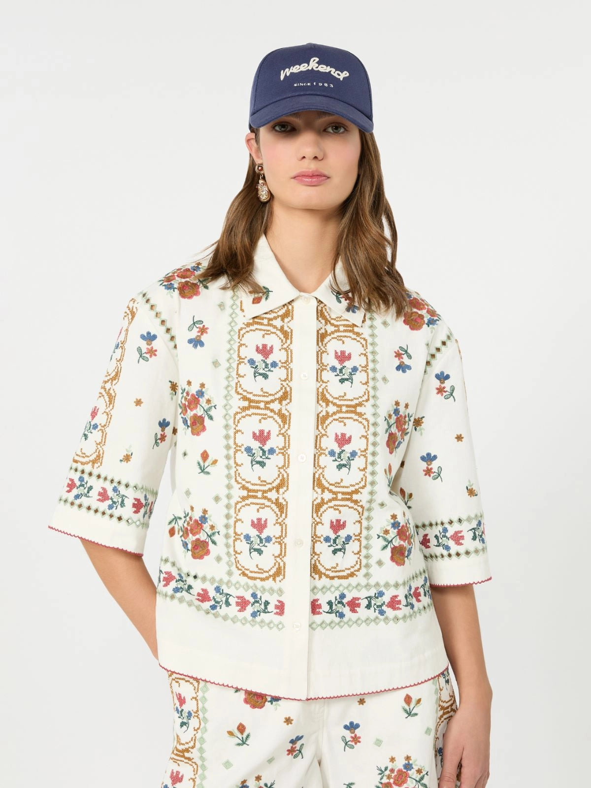 WKD-26250601 WKDFARSA MULTI BRODERIE JACKET