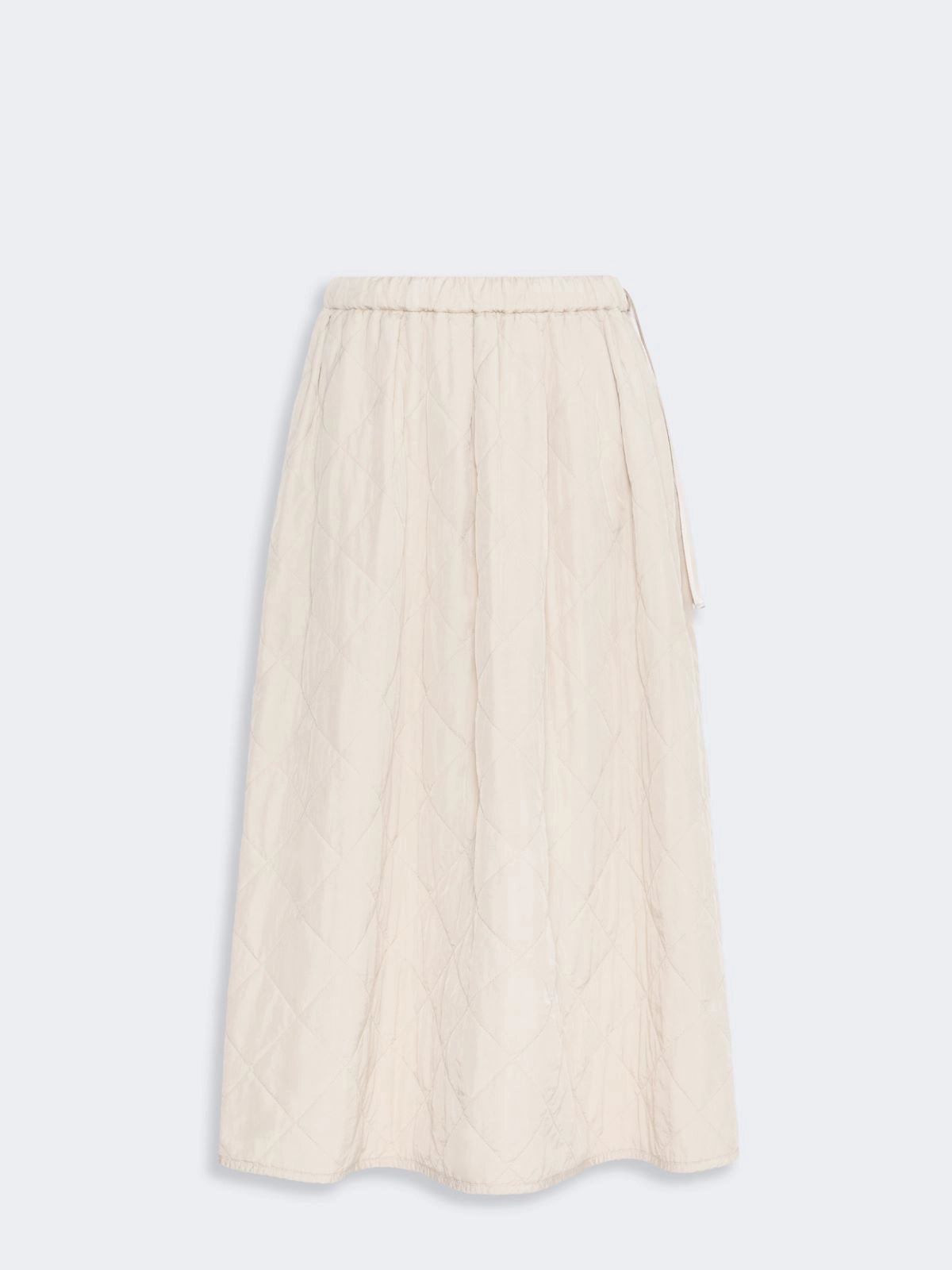WKD-651060 WKDBRIOSE IVORY QUILTED SKIRT