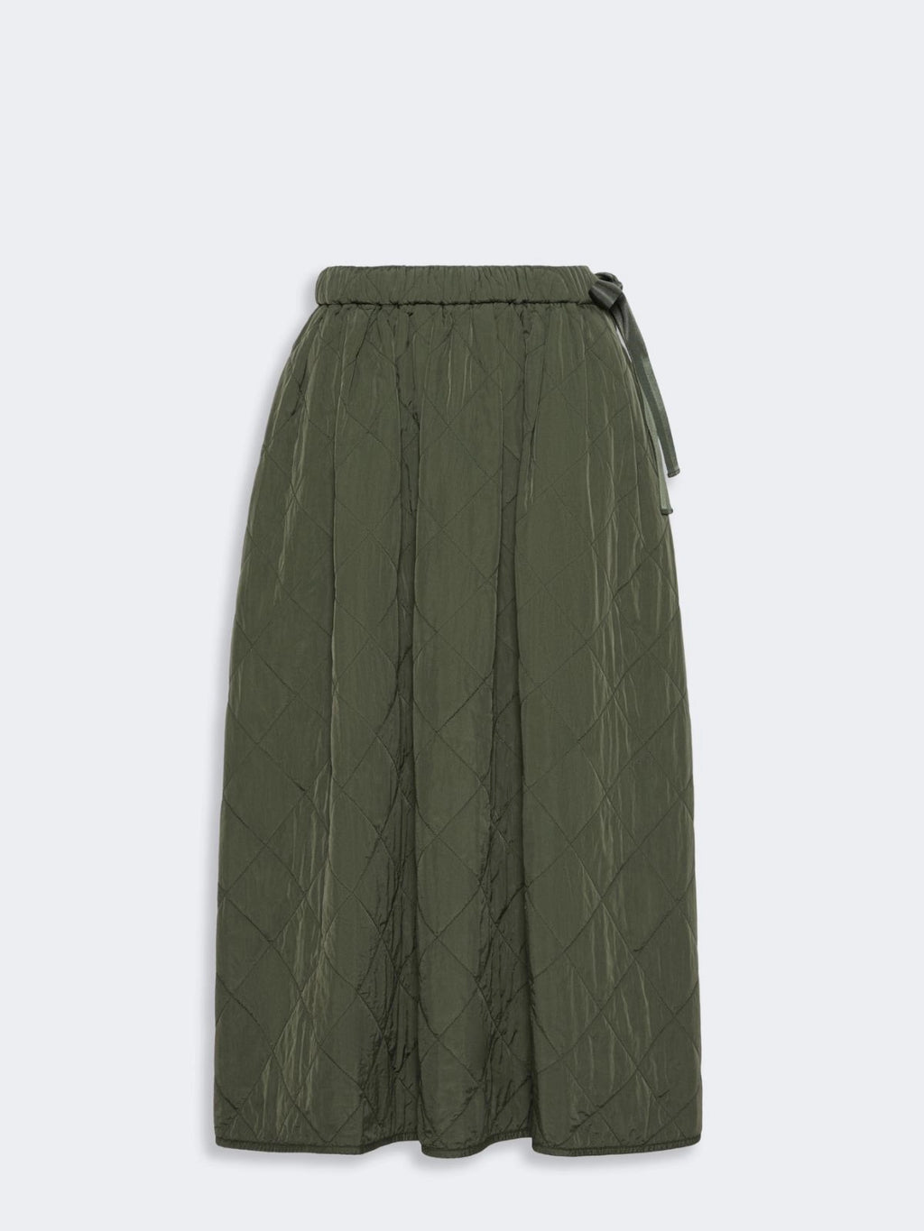 WKD-262510602 WKDBRIOSE KHAKI QUILTED SKIRT