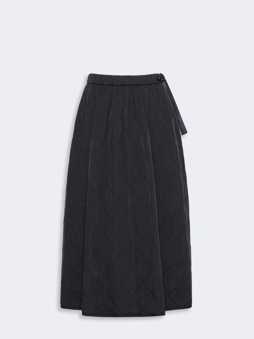 WKD-262510602 WKDBRIOSE BLACK QUILTED SKIRT