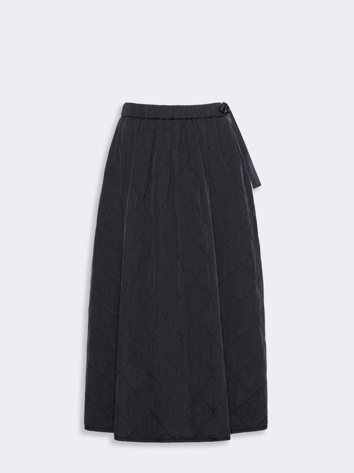 WKD-262510602 WKDBRIOSE BLACK QUILTED SKIRT