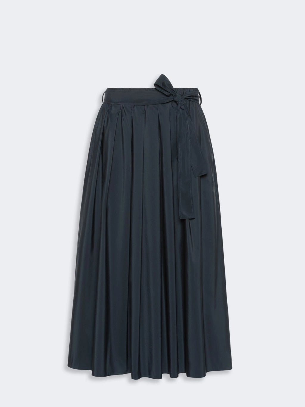 WKD-6510604 WKDALPACA NAVY TAFFETA SKIRT