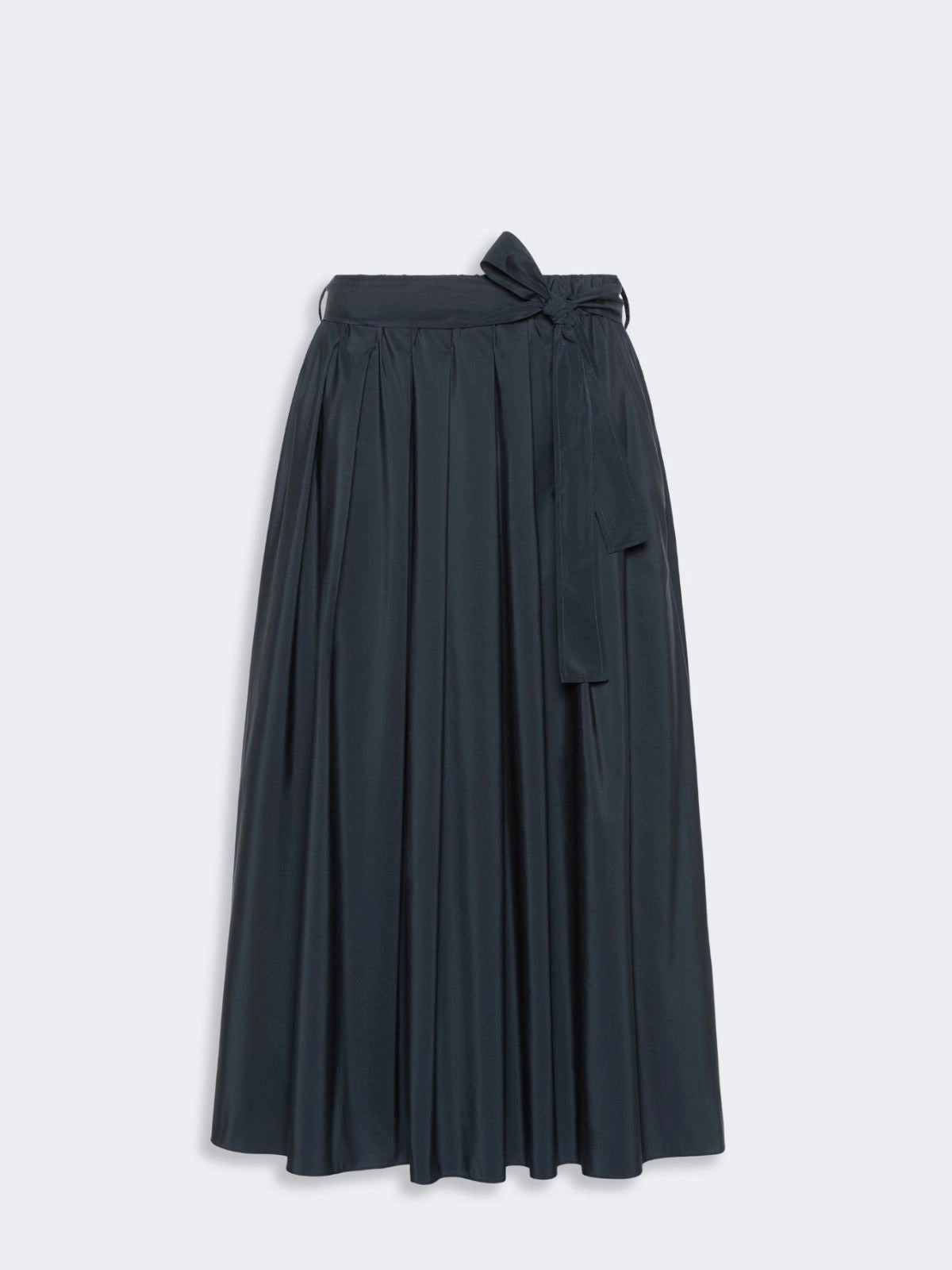 WKD-6510604 WKDALPACA NAVY TAFFETA SKIRT