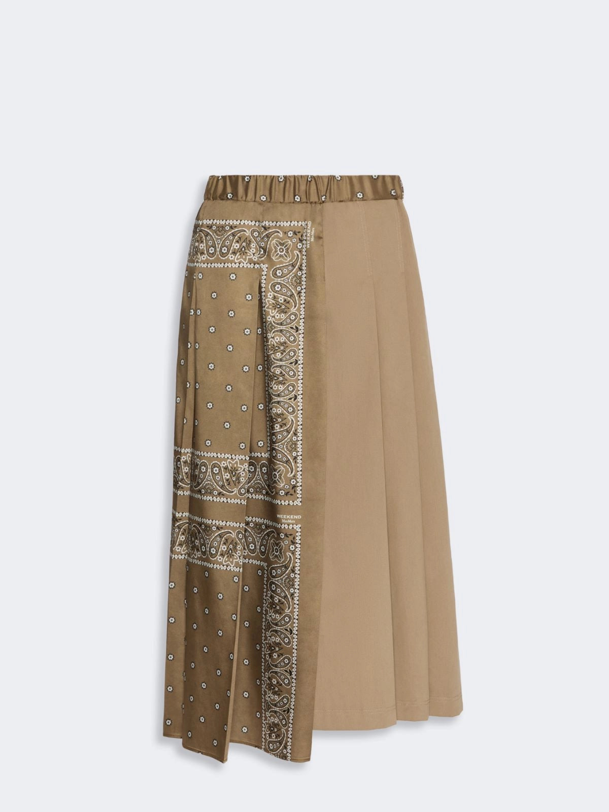 WKD-26251060 WKDCECI TOBACCO&PRINT SKIRT