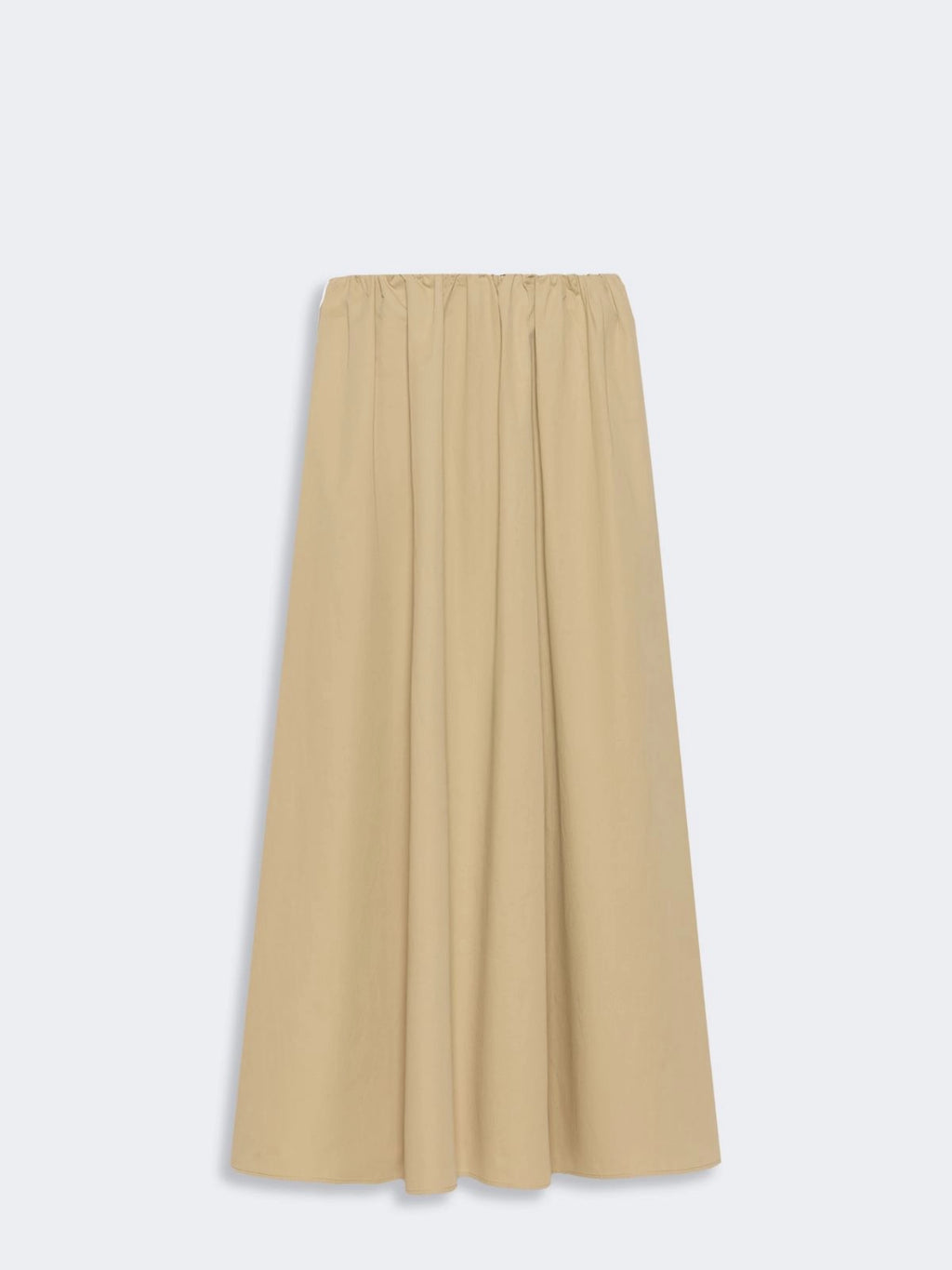 WKD-6510605 WKDAGUZZE BEIGE GABARDINE SKIRT