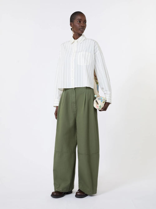 WKD-6511604 WKDCERTOSA OFF WHITE CONTRAST BLOUSE