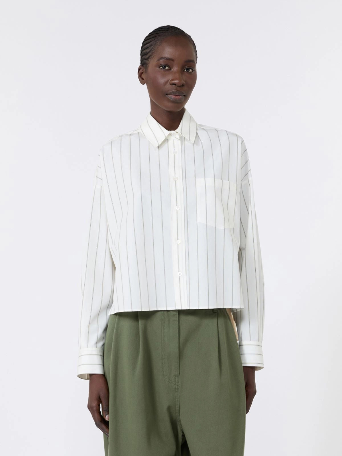 WKD-6511604 WKDCERTOSA OFF WHITE CONTRAST BLOUSE