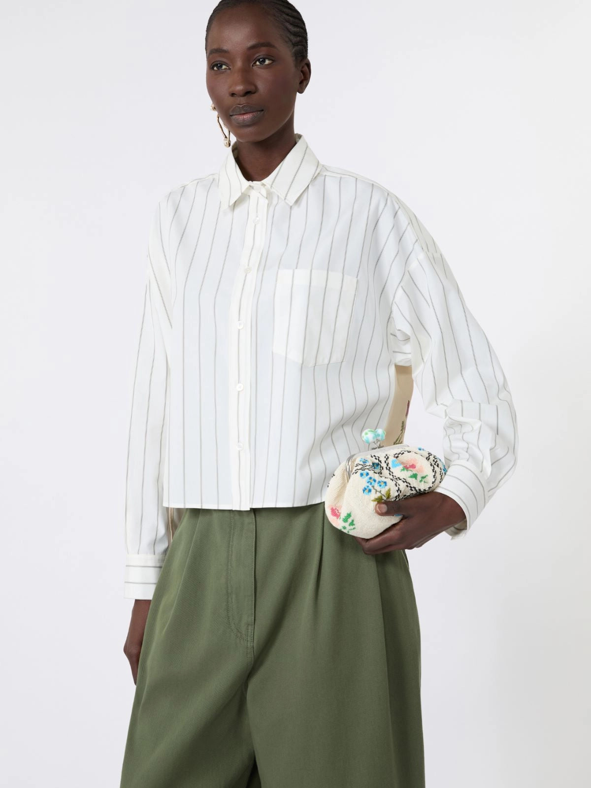 WKD-6511604 WKDCERTOSA OFF WHITE CONTRAST BLOUSE