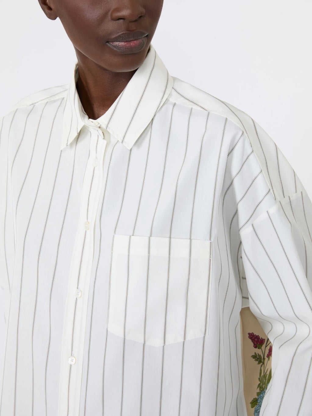 WKD-6511604 WKDCERTOSA OFF WHITE CONTRAST BLOUSE