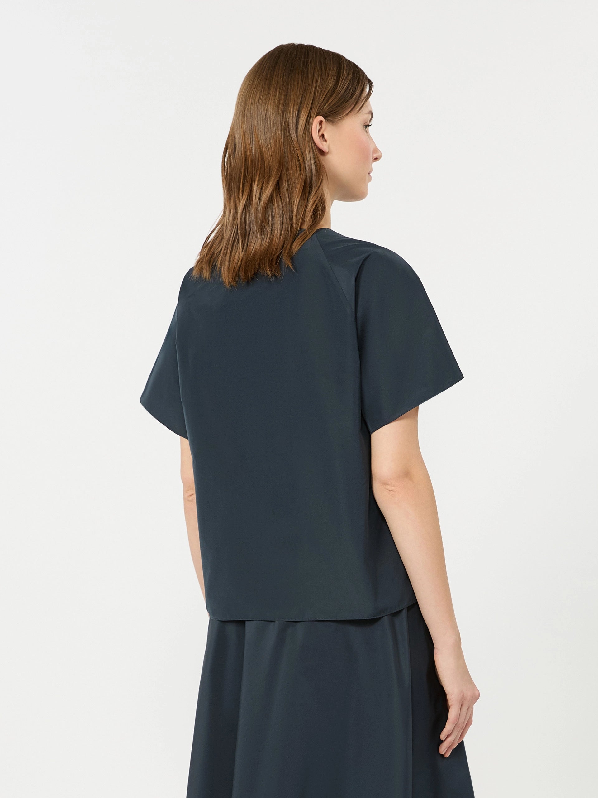 WKD-6516607 WKDRECENTE NAVY BOW BLOUSE