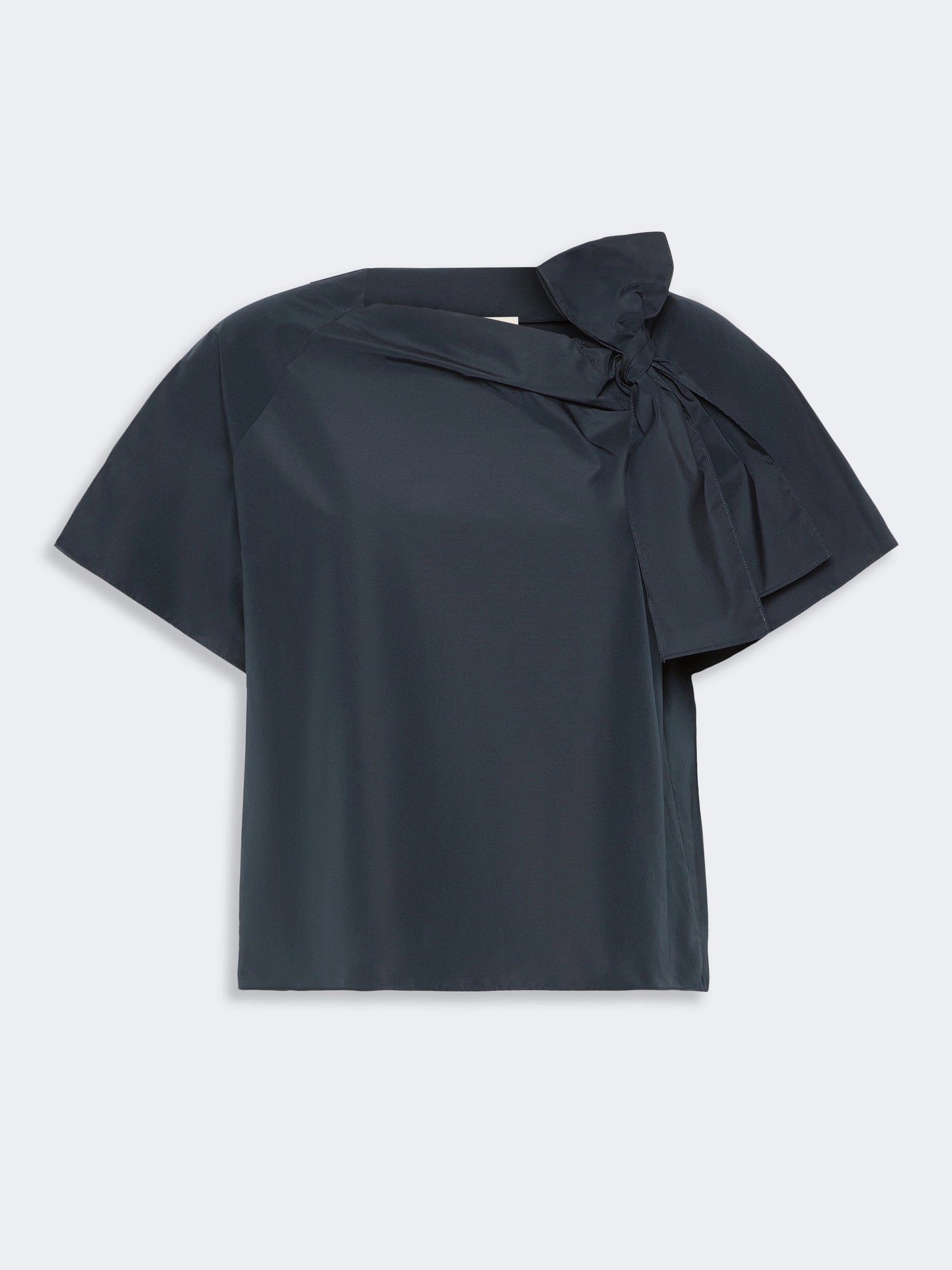 WKD-6516607 WKDRECENTE NAVY BOW BLOUSE