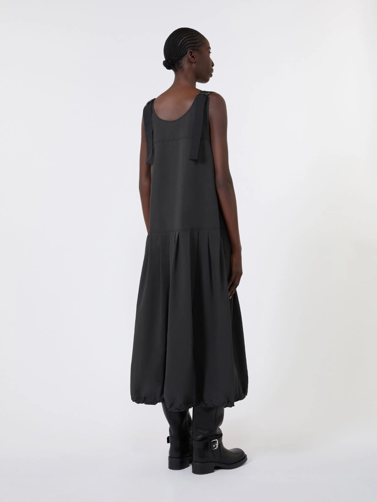 WKD-65606 WKDLEGENDA BLACK SLEEVELESS DRESS