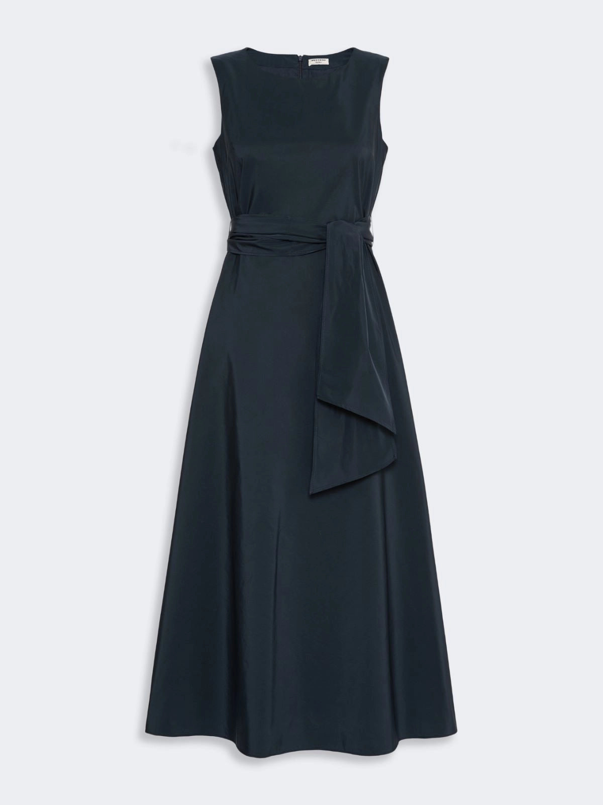 WKD-262522609 WKDGENTILE NAVY TAFFETA DRESS