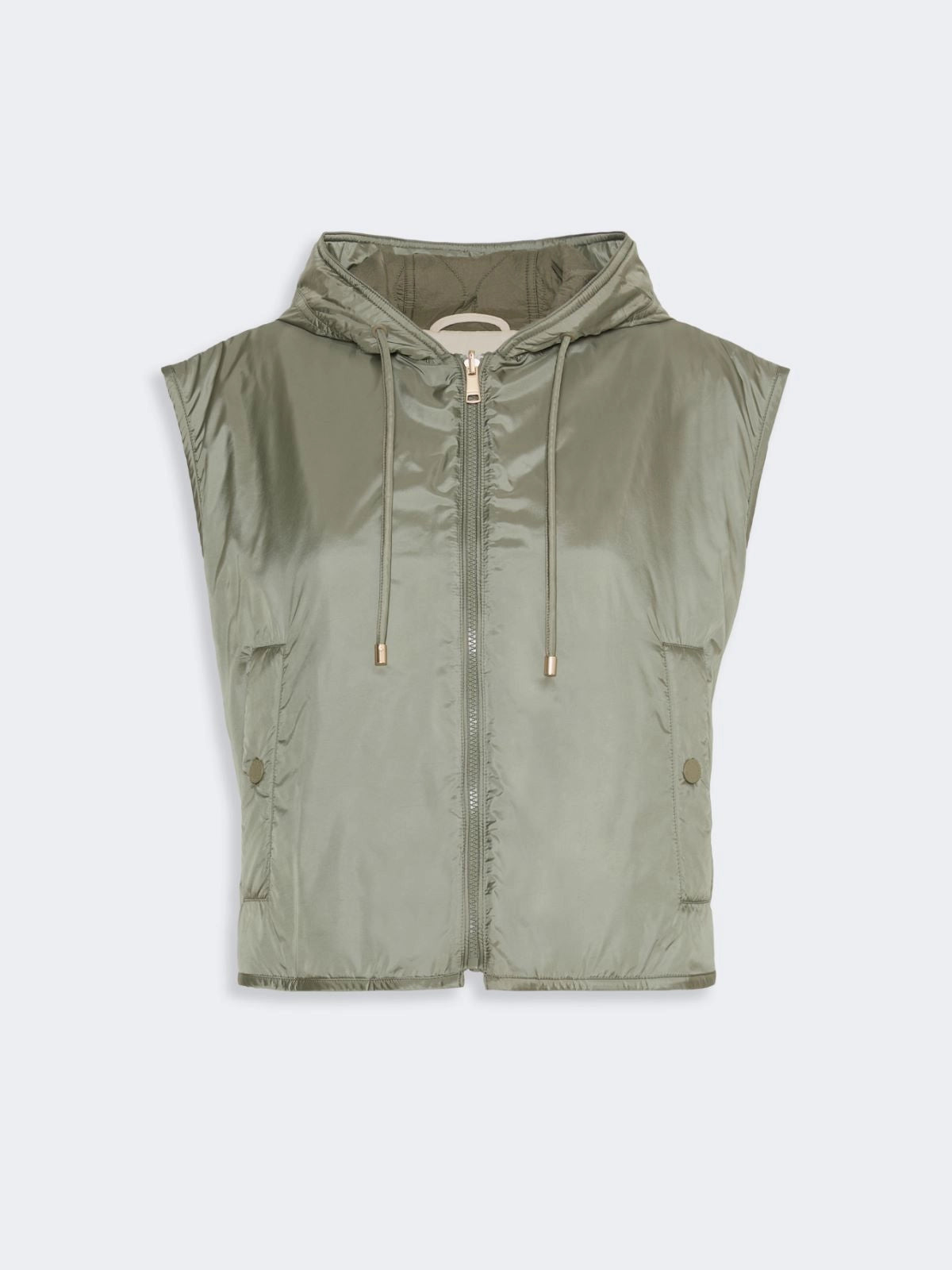 WKD-262529601 WKDACCENNI KHAKI REVERSIBLE GILET