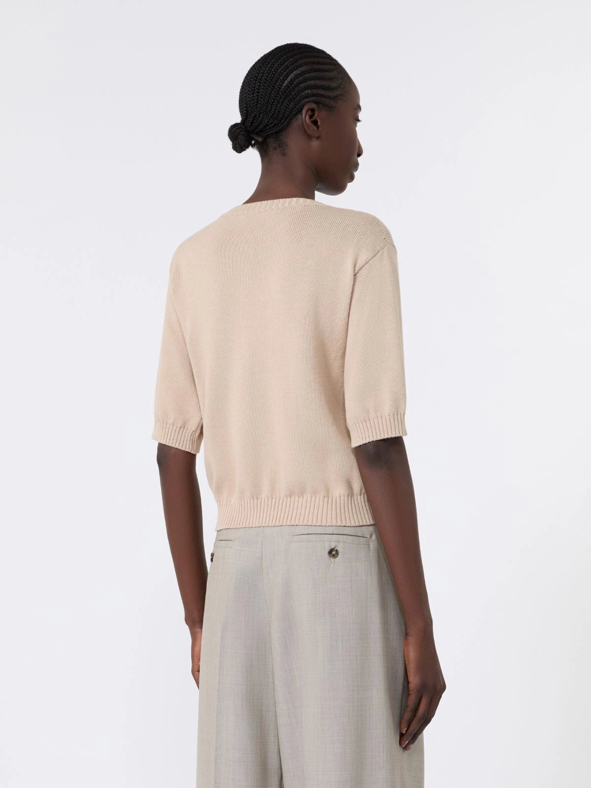 WKD-262536619 WKDFIACRE AND EMBROIDERED TOP