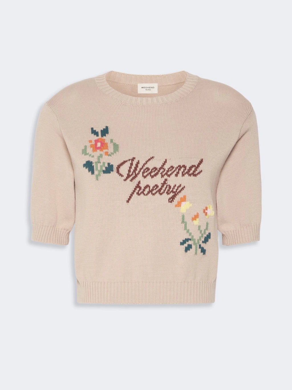 WKD-262536619 WKDFIACRE AND EMBROIDERED TOP